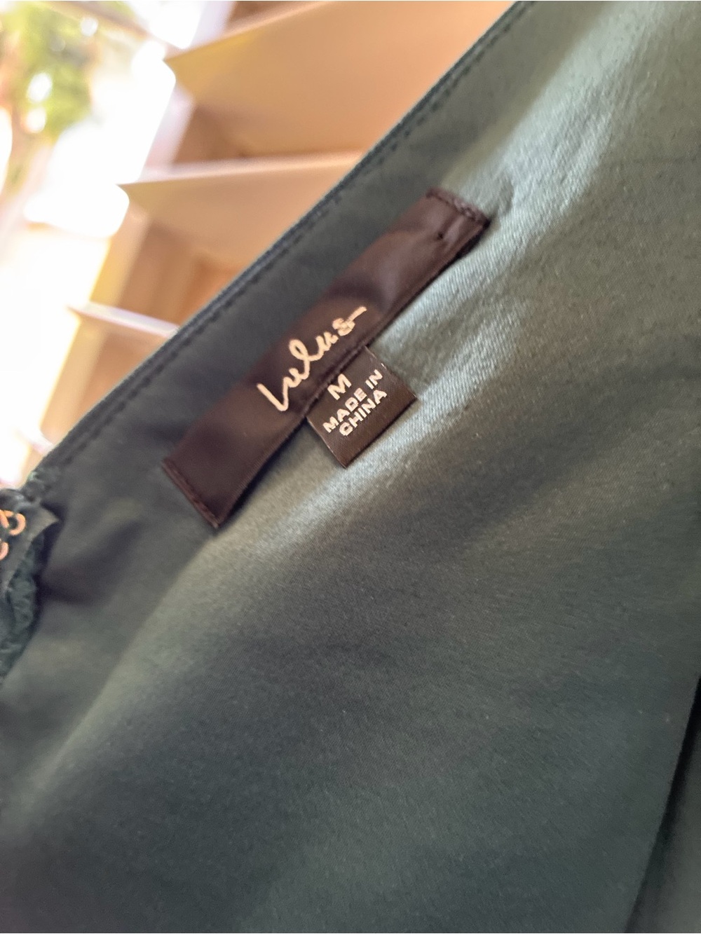 Lulu's Deep Emerald Twist-Front Maxi Dress - Picture 6 of 6